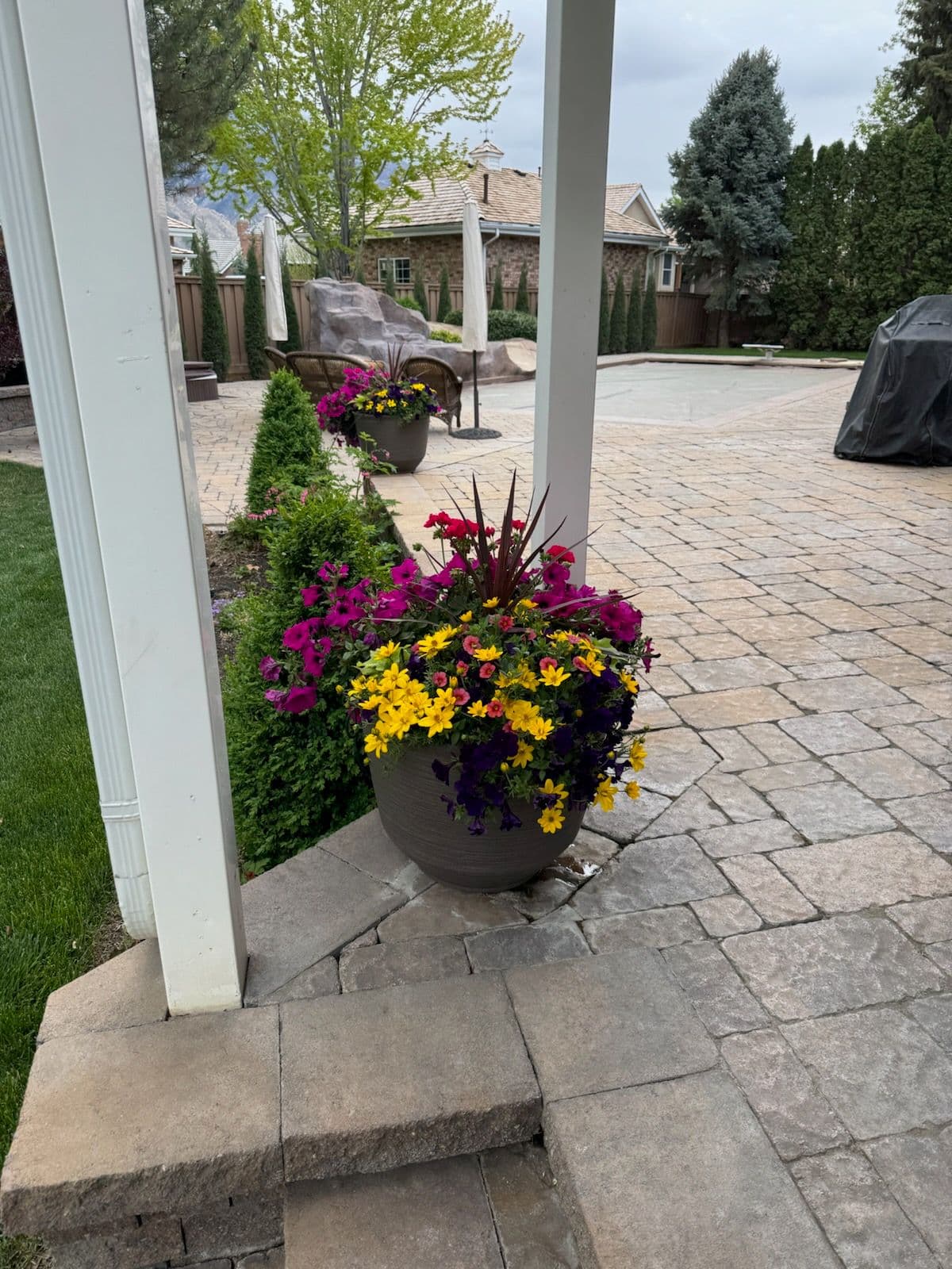 Vibrant Patio Transformations by Interwest Landscape